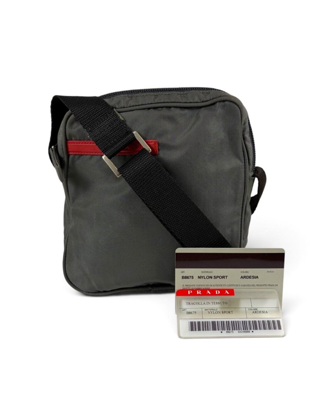 Prada Sports Tessuto Nylon Cross Crossbody